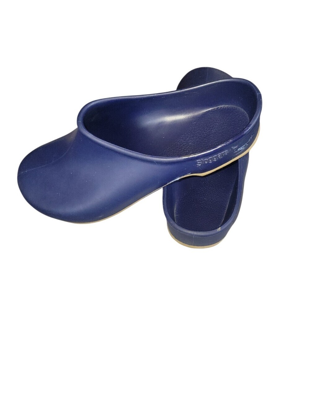 Sloggers Women's Navy Blue Slip-On Waterproof Garden Clogs Sz US 9 EU 40 - Picture 2 of 8